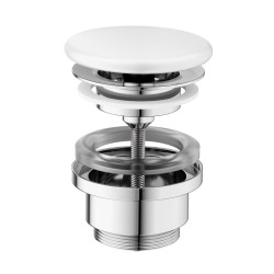 Sifona izplūde Ravak Flat, balta keramika