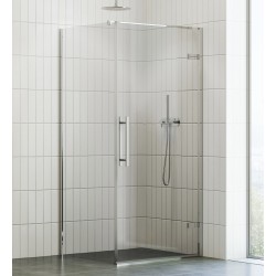 Dušas stūris kvadrātveida RAVAK Cool COSD1+COPS 90x90 cm komplektā ar dušas sistēmu TD F 091.20BL