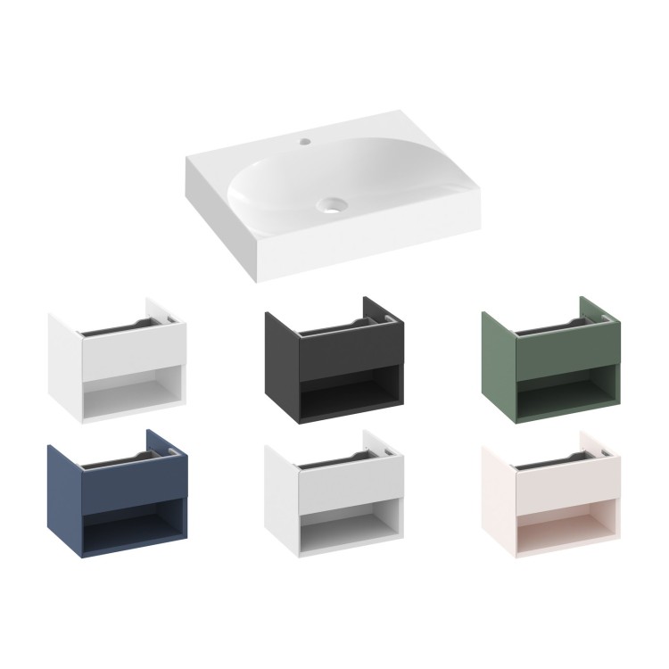 Vannas istabas izlietne RAVAK LITE 600 60x45 cm, XJX01260004