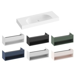 Vannas istabas izlietne RAVAK LITE 1200/800 S 120x45 cm, XJX01312000