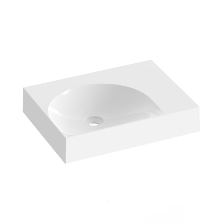 Vannas istabas izlietne RAVAK LITE 600/450 R 60x45 cm, XJXP1360000