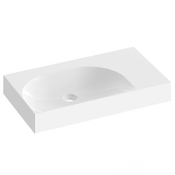 Vannas istabas izlietne RAVAK LITE 800/600 R 80x45 cm, XJXP1380001