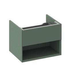 Vannas istabas skapītis izlietnei Ravak SD Lite 600 , zaļš