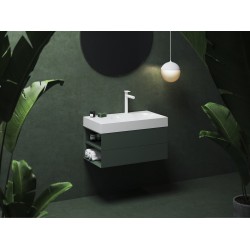 Vannas istabas skapītis izlietnei Ravak SD Lite 800 L ,zaļš