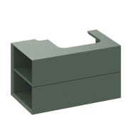 Vannas istabas skapītis izlietnei Ravak SD Lite 800 L ,zaļš