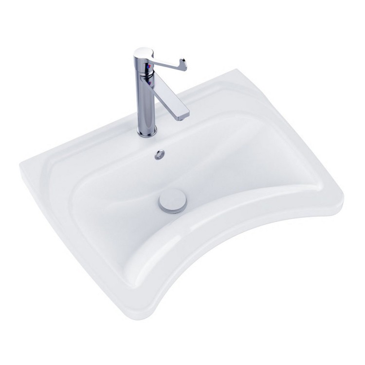 Izlietne invalīdiem (cilvēkiem ar īpašām vajadzībām) RAVAK SAFE 60x49cm, balta