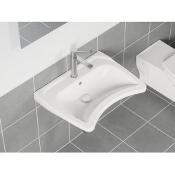 Izlietnes jaucējkrāns cilvēkiem ar īpašām vajadzībām RAVAK SAFE, hroms