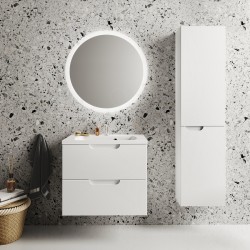 Spogulis ar priekšējo un fona LED apgaismojumu Ravak ORBIT 50cm