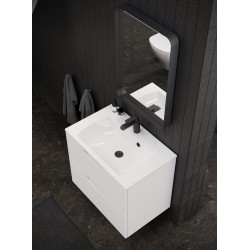 Spogulis ar LED apgaismojumu Ravak Stripe I 50x70cm, melns