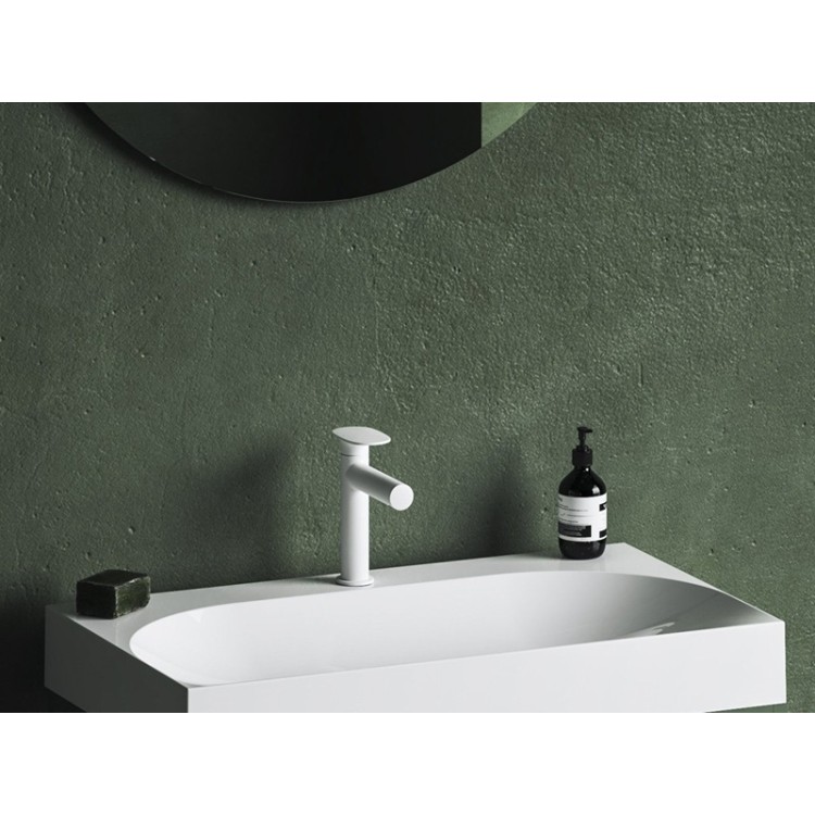 Izlietnes maisītājs RAVAK SPRING SG 012.10WHM, balts matēts