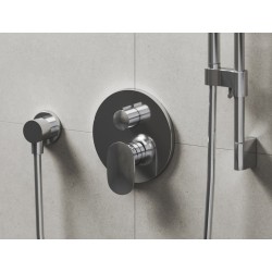 Iebūvējams vannas/dušas maisītājs RAVAK SPRING SG 065.00CR.O2, hroms