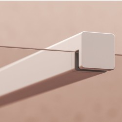 Dušas siena RAVAK Walk In Wall White Matt 90x200cm, GW9W70E00Z1