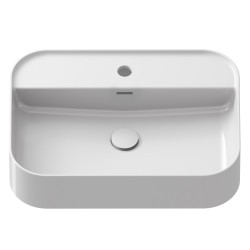 Vannas istabas uzliekamā izlietne Ravak Ceramic 550 R Slim Shelf 55x40 cm