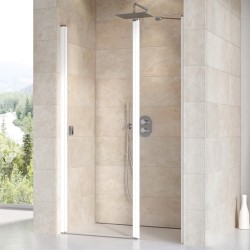 Dušas durvis RAVAK Chrome CSD2 120 cm, balts