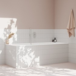 Vannas un dušas iebūvējamais maisītājs RAVAK ESPIRIT ES 061.10WV O2, balts matēts