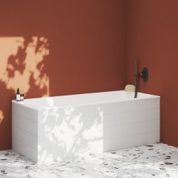 Vannas un dušas iebūvējamais maisītājs RAVAK ESPIRIT ES 061.20GB O2, matēts grafīts