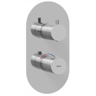 Ravak Espirit Termostata vannas/dušas jaucējkrāna virsapmetuma daĮa ES 063.00CR.O2RB07C, hroms