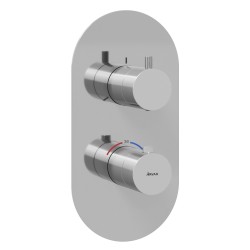 Ravak Espirit Termostata vannas/dušas jaucējkrāna virsapmetuma daĮa ES 067.00CR.O3RB07C, hroms