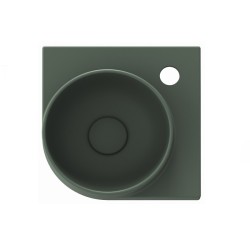 Vannas istabas stūra izlietne Ravak Yard 280 C 28x28 cm, Grey Green