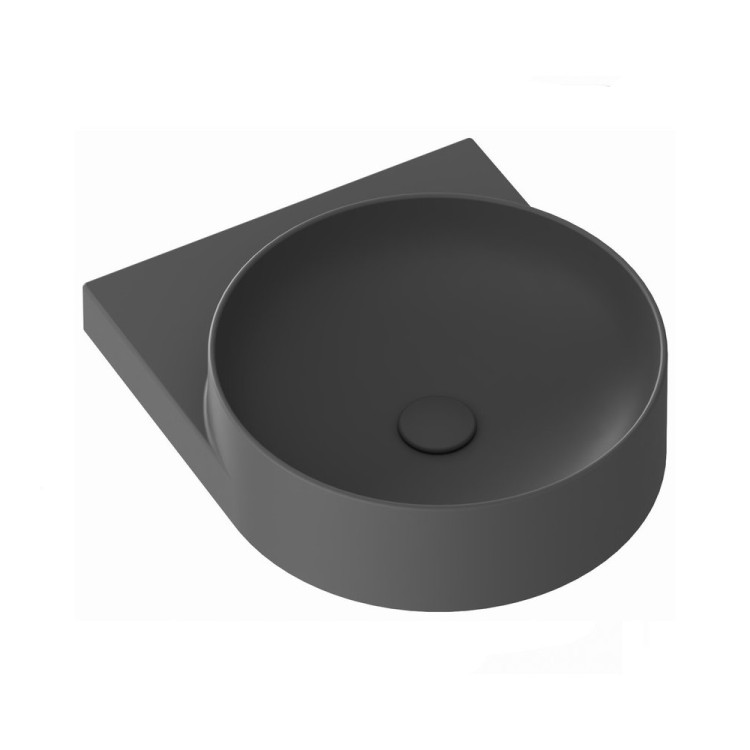 Vannas istabas izlietne RAVAK YARD 400 40.5x50 cm, antracīts