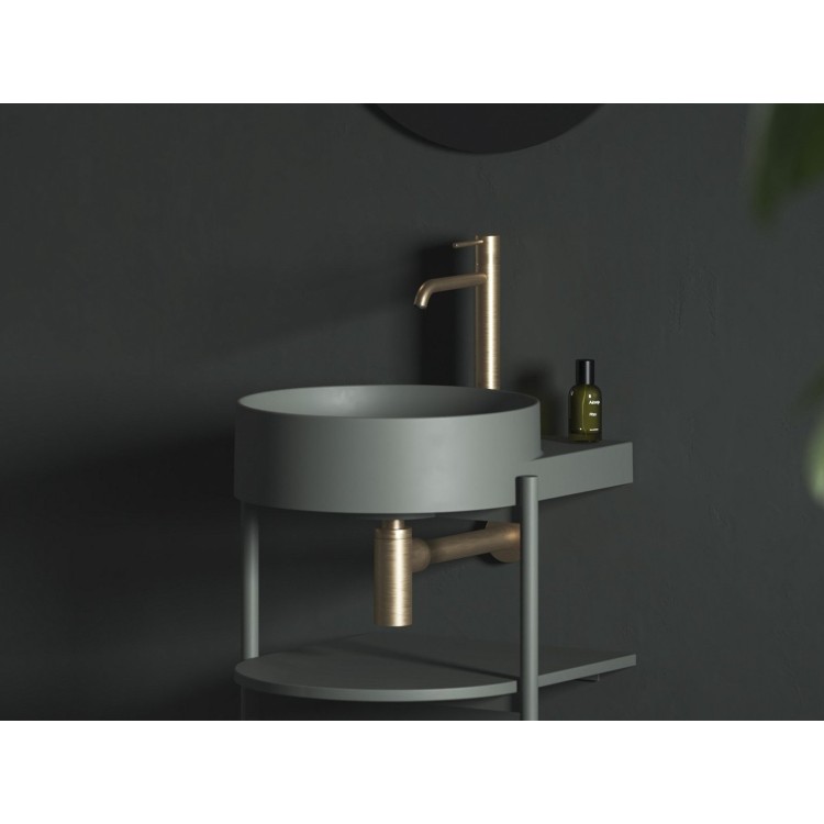 Vannas istabas izlietne RAVAK YARD 400 40.5x50 cm, grey green