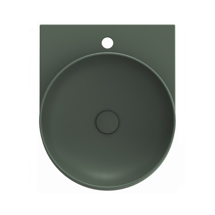 Vannas istabas izlietne RAVAK YARD 400 40.5x50 cm, grey green