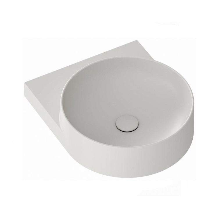 Vannas istabas izlietne RAVAK YARD 400 40.5x50 cm, smoke grey