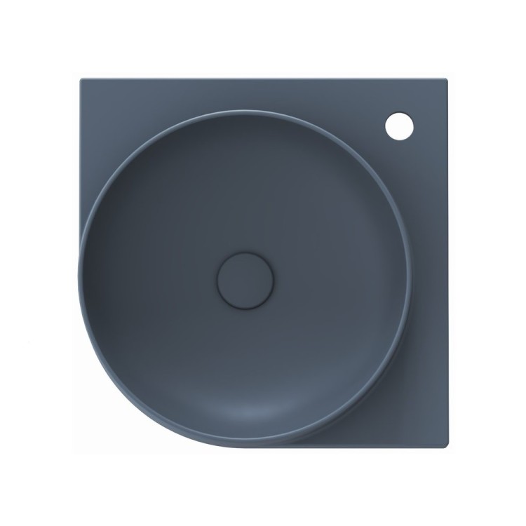 Vannas istabas stūra izlietne Ravak Yard 450 C 45x45 cm, Deepsea Blue