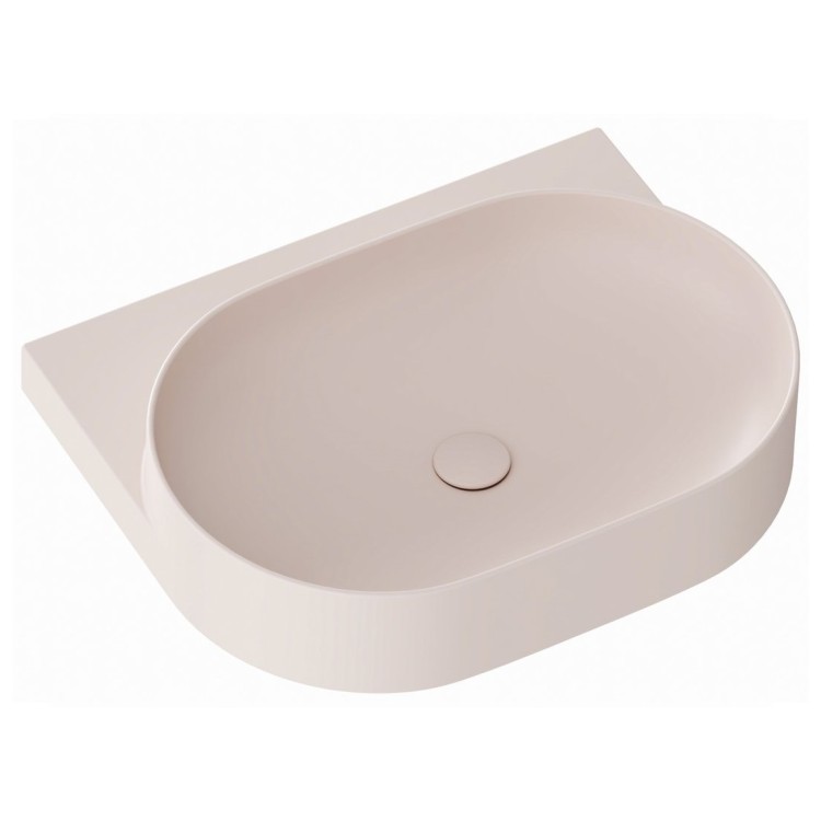 Vannas istabas izlietne RAVAK YARD 600 60.5x50 cm, alabaster pink