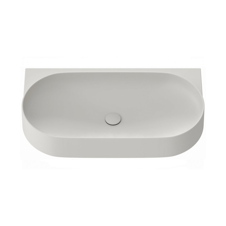 Vannas istabas izlietne RAVAK YARD 800 80.5x50 cm, smoke grey