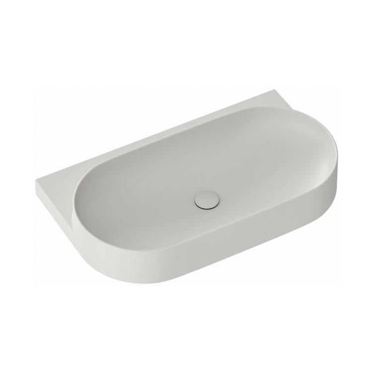 Vannas istabas izlietne RAVAK YARD 800 80.5x50 cm, smoke grey