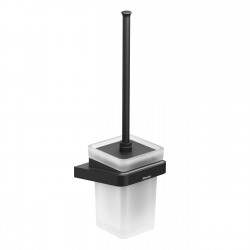 Tualetes birste ar turētāju Ravak 10°, melns TD 410.20