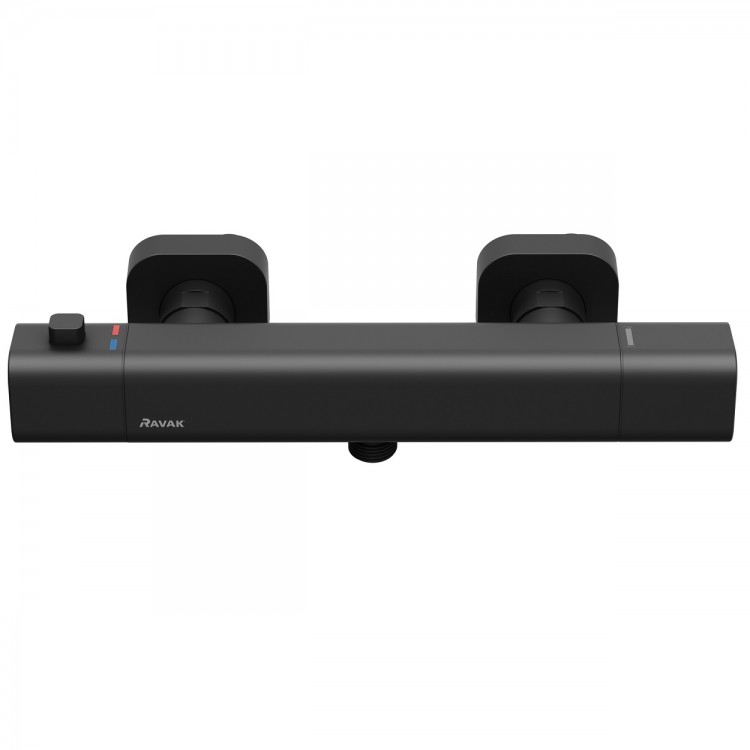 Termostata dušas maisītājs RAVAK 10° Free Black TD F 033.20/150, X070154
