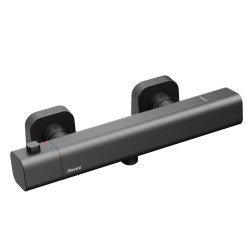 Termostata dušas maisītājs RAVAK 10° Free Black TD F 033.20/150, X070154