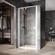 Dušas durvis RAVAK NEXTY NDOP2 120 cm, balts/balts