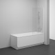 Vannas sieniņa RAVAK Nexty NVS1-80, balts 7O840100Z1