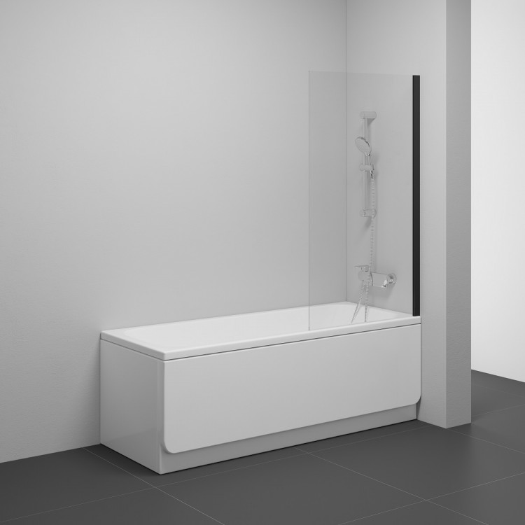 Vannas sieniņa RAVAK Nexty NVS1-80, melns 7O840300Z1