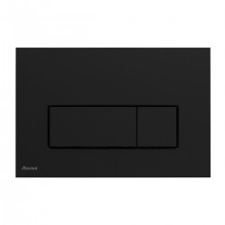 Noskalošanas taustiņš Ravak UNI SLIM, melns X01744