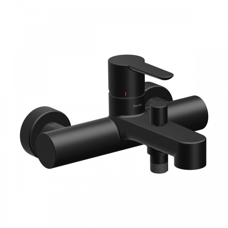 Vannas un dušas maisītājs RAVAK PURI PU 022.21/150, melns X070192