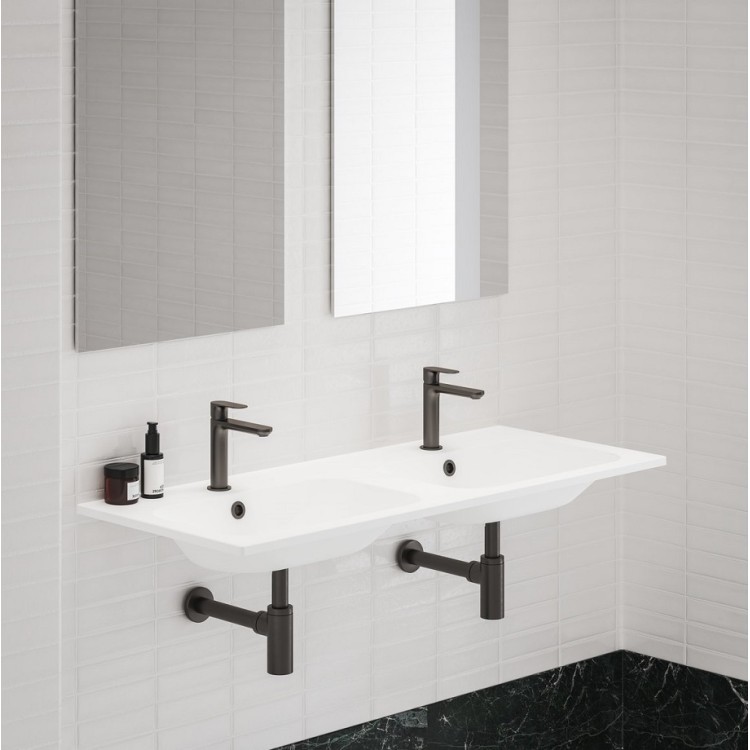 Izlietnes sifons glāze bez izplūdes Ravak 1 1/4x32, grafīta matēts