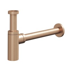 Izlietnes sifons glāze bez izplūdes Ravak 1 1/4x32, rozā zelts matēts