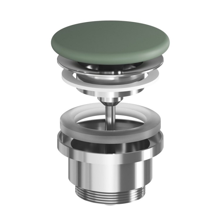 Sifona izplūde Ravak Flat, keramika, grey green