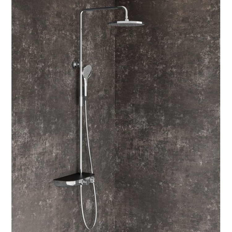 Termostata dušas sistēma RAVAK Termo ar stop funkciju TE 094.02, X070162