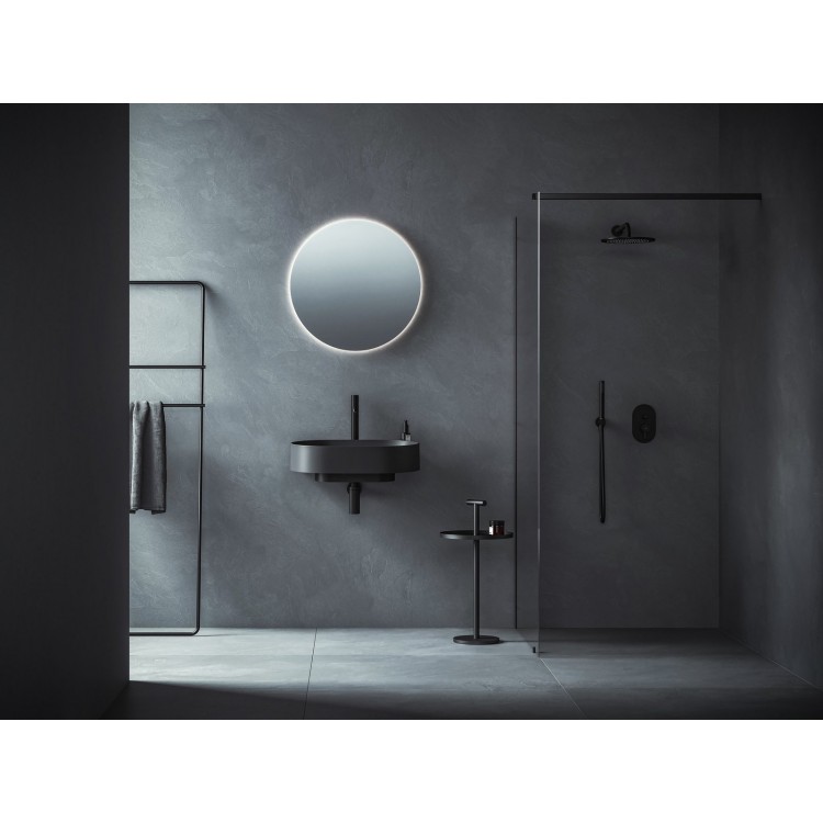 Vannas istabas izlietne RAVAK YARD 600 60.5x50 cm, smoke grey