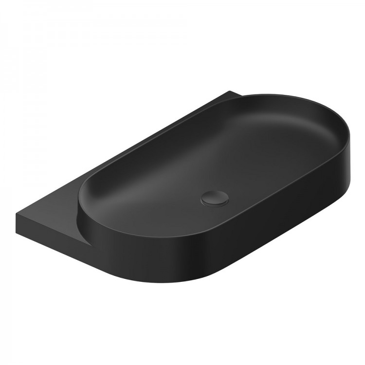 Vannas istabas izlietne RAVAK YARD 800 80.5x50 cm, melna XJX0D280002