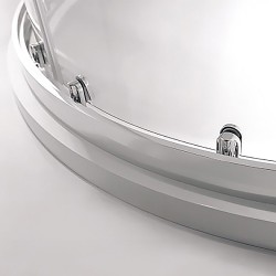 Dušas stūris pusapaļš Roth ALBIS 800x800mm