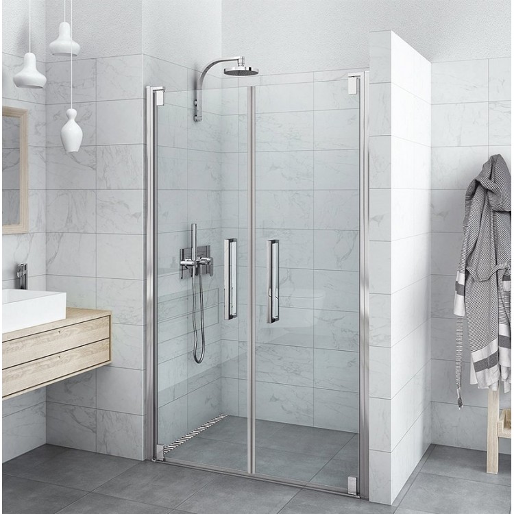 Dušas durvis veramās divdaļīgas Roth HI 2B2 800mm