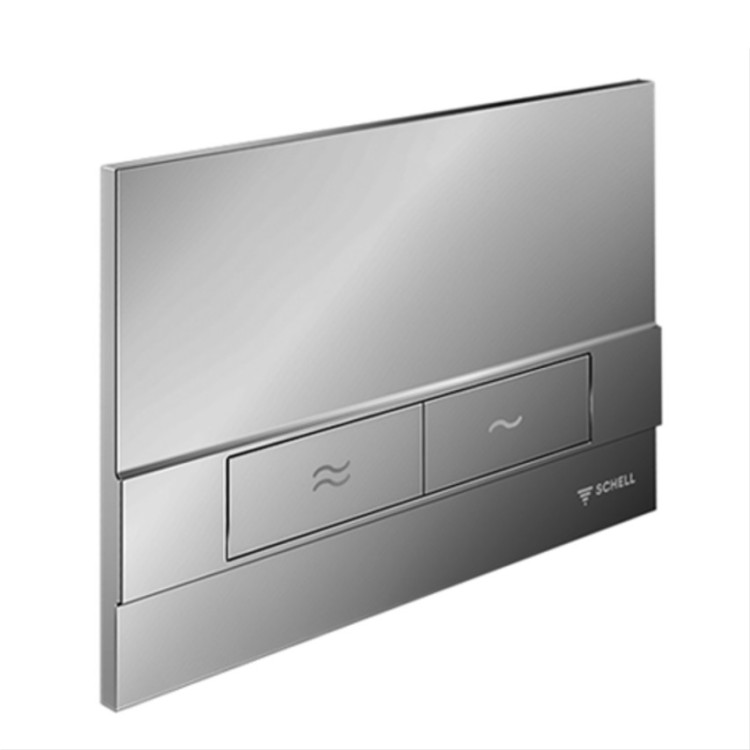 Noskalošanas taustiņš Schell Montus Board, matēts hroms