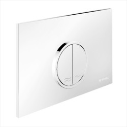 Noskalošanas taustiņš Schell Montus Circum, balts