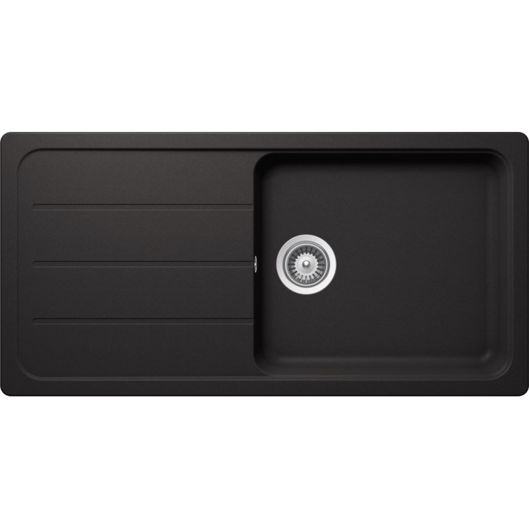 Virtuves izlietne Schock FORMHAUS D-100L 100x50cm Nero